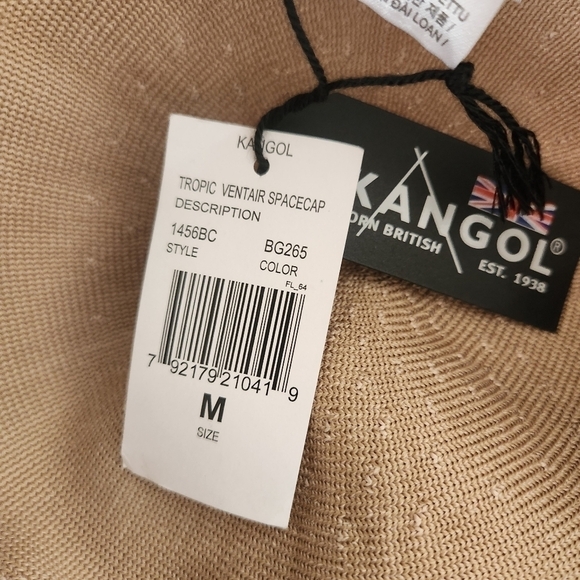 Kangol Ventair Spacecap Beige Medium - Picture 9 of 12